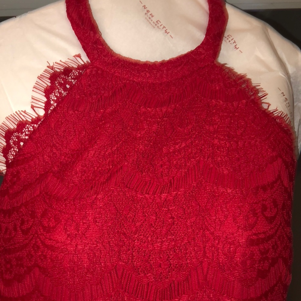 Red dress